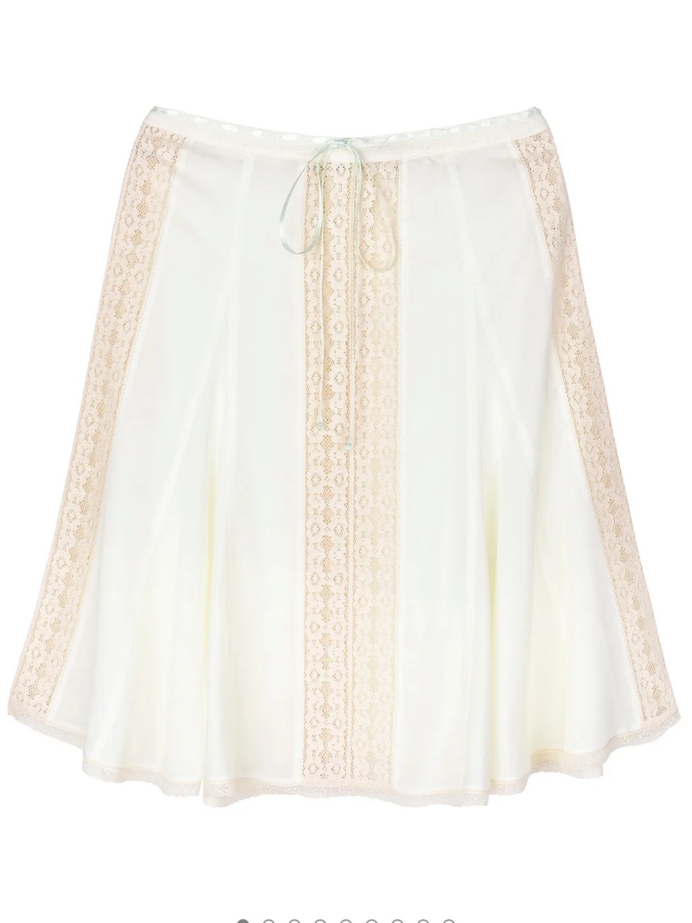 AURELIE SKIRT - VINTAGE WHITE - Picture 2 of 3